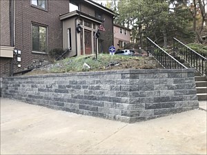 Pittsburgh (Squirrel Hill) Retaining Wall